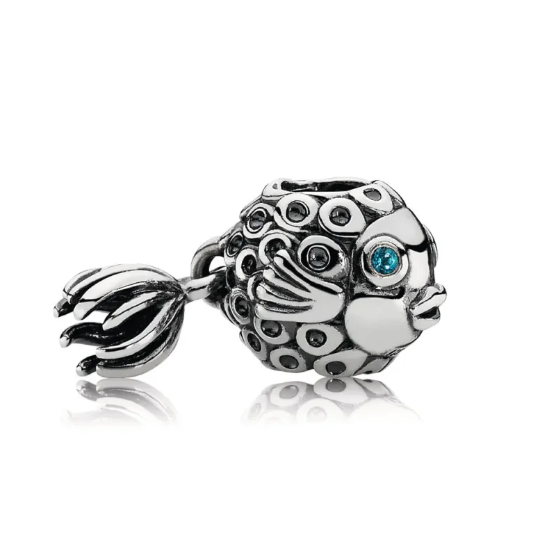 (slika za) PANDORA Obesek z angelsko ribo - 791108TPP
