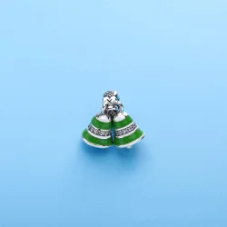 PANDORA obesek z zelenimi zvončki - 791230A