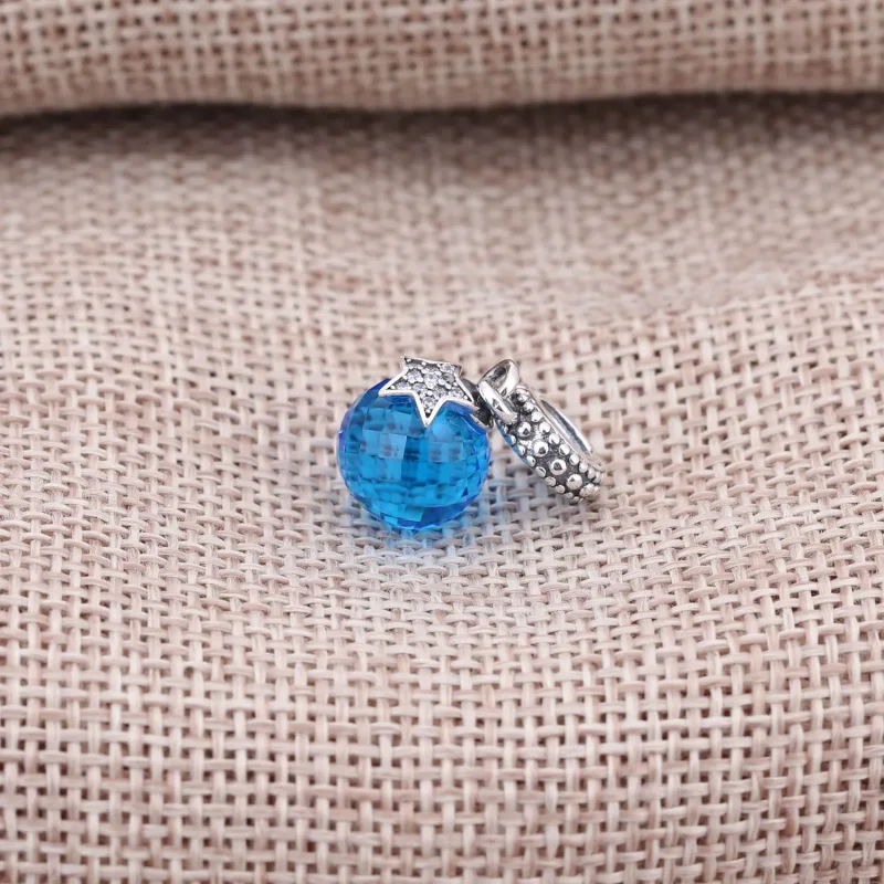 (slika za) PANDORA obesek z luno in zvezdo - 791392CZ - Ogled 4