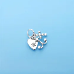 PANDORA Obesek z obeskom Faith, Hope and Love Trojica - 791120CZS