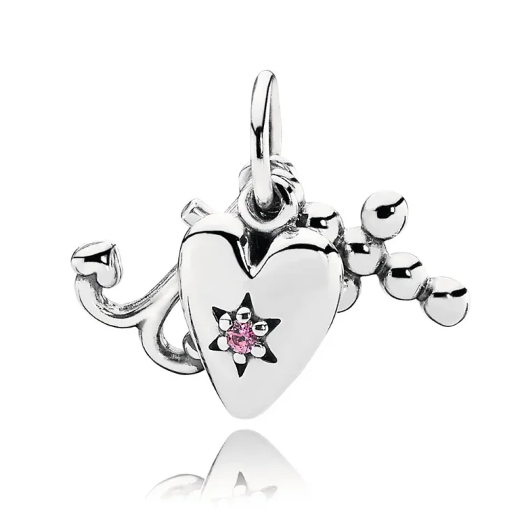 PANDORA Obesek z obeskom Faith, Hope and Love Trojica - 791120CZS