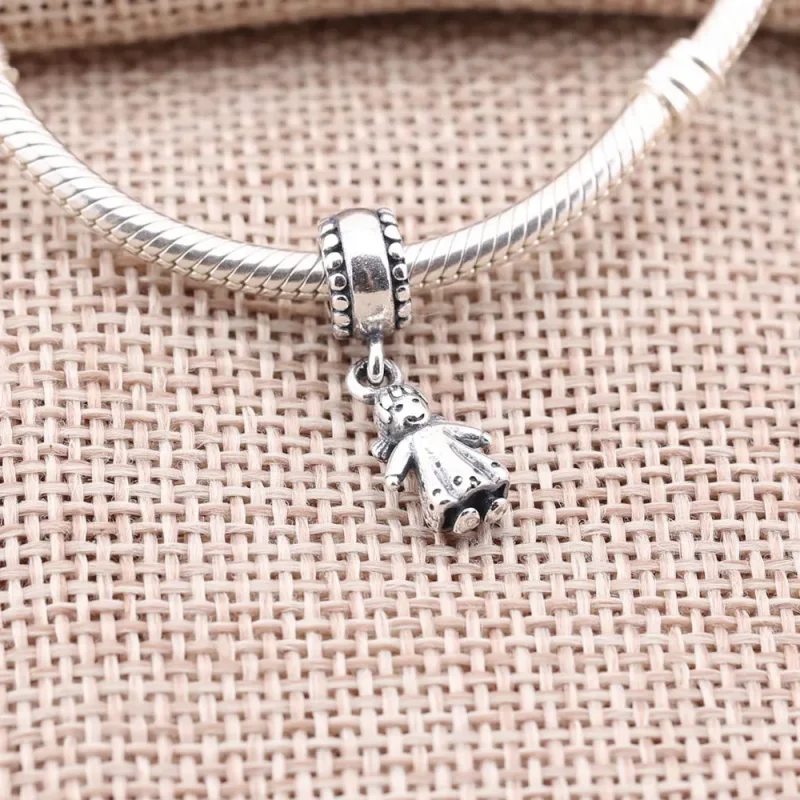 (slika za) PANDORA Obesek z obeskom My Little Girl - 790860 - Ogled 2