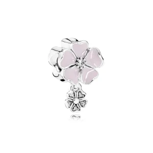 (slika za) PANDORA Obesek z obeskom Poetic Blooms - 791827EN40