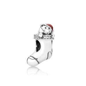 (slika za) PANDORA obesek za božične nogavice - 791773CZ
