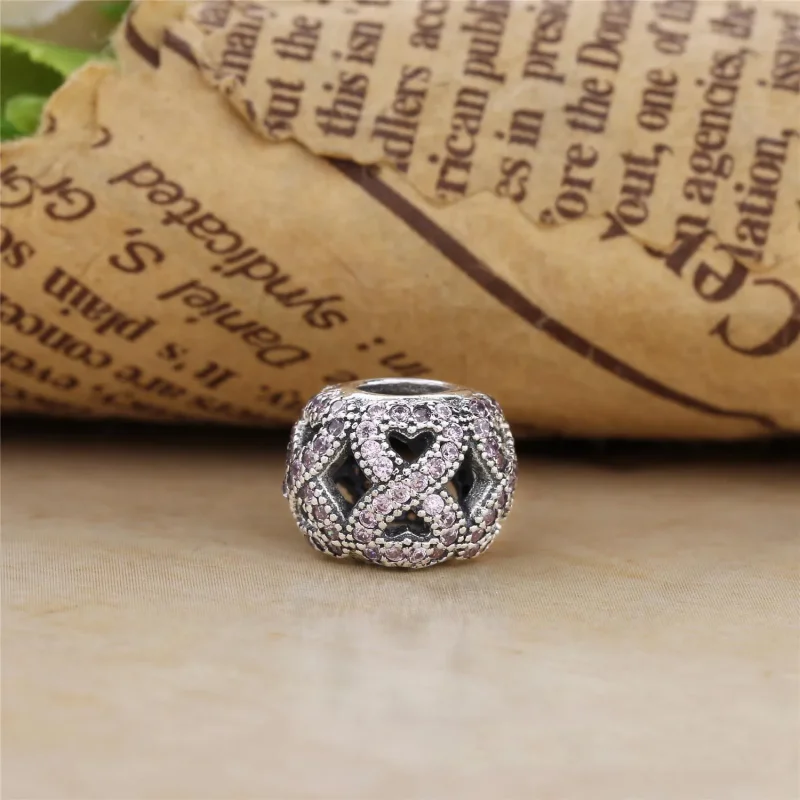 (slika za) PANDORA Obesek za dan žena 2018, roza CZ - 797148PCZ - Ogled 3