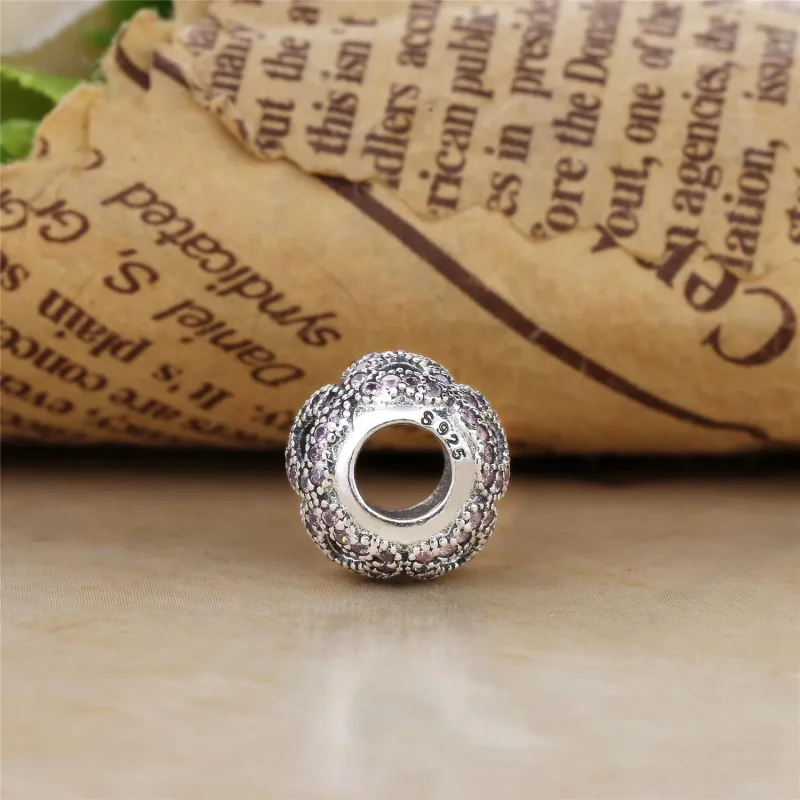 (slika za) PANDORA Obesek za dan žena 2018, roza CZ - 797148PCZ - Ogled 4