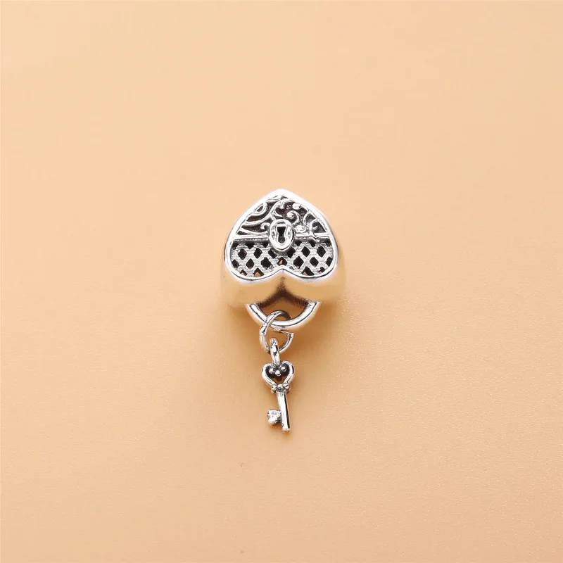 (slika za) PANDORA Obesek za ključavnico Love You - 797655 - Ogled 2