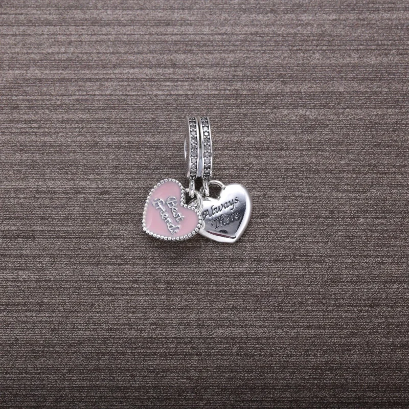 (slika za) PANDORA Obesek za najboljše prijatelje - 791950CZ - Ogled 4