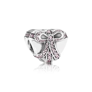(slika za) PANDORA Obesek za čokoladne škatle Pink With Love - 791423PCZ