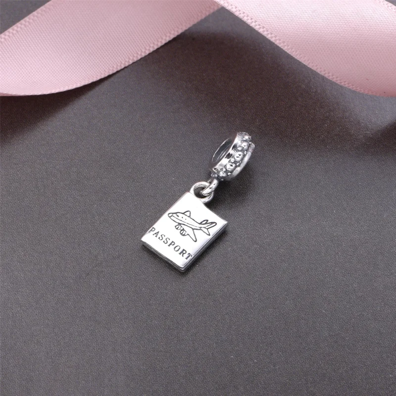 (slika za) PANDORA obesek za potni list - 791147CZ - Ogled 2