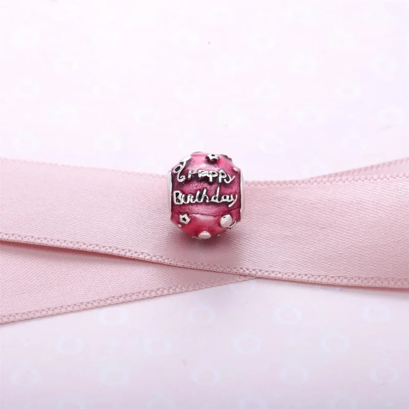 (slika za) PANDORA obesek za praznovanje rojstnega dne - 791983EN117 - Ogled 3