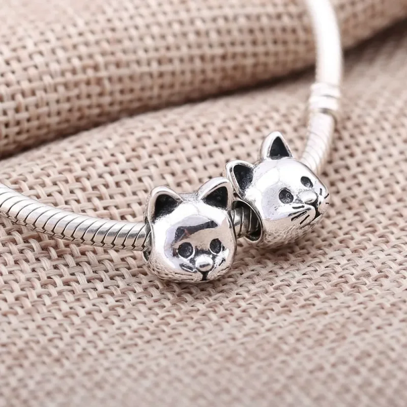 (slika za) PANDORA Obesek za radovedne mačke - 791706 - Ogled 2