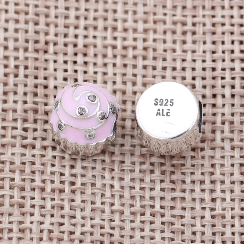 (slika za) PANDORA obesek za sladke kolačke - 791891EN68 - Ogled 2