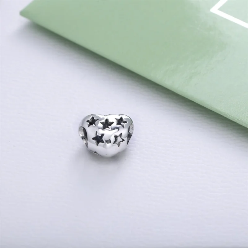 (slika za) PANDORA Okrasni obesek Zvezdano srce - 791393 - Ogled 3