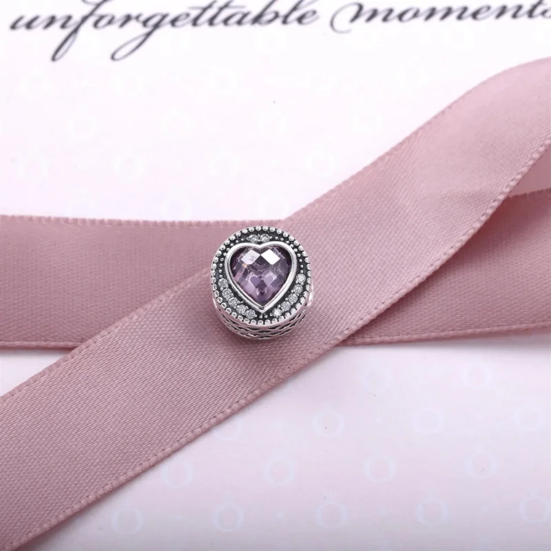 (slika za) PANDORA Passion, Clear Cz Charm - 796081CZ - Ogled 2