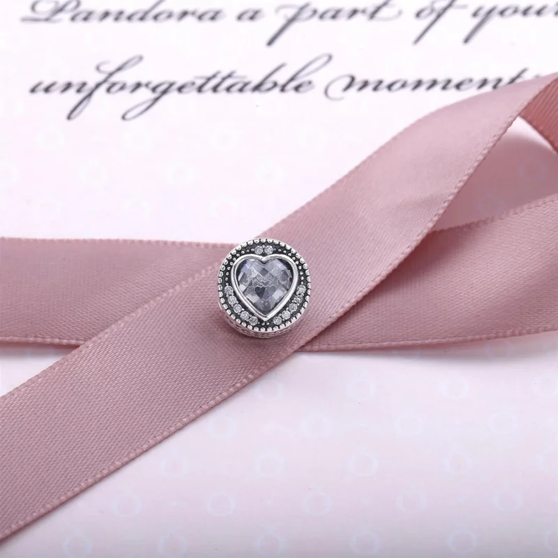 (slika za) PANDORA Passion, Clear Cz Charm - 796081CZ - Ogled 3