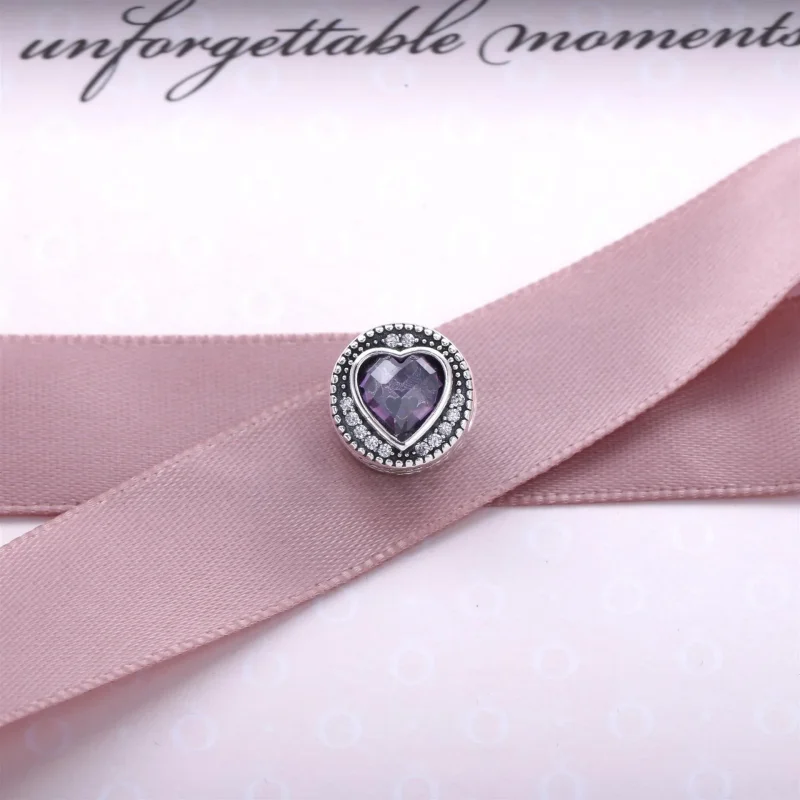 (slika za) PANDORA Passion, Clear Cz Charm - 796081CZ - Ogled 4