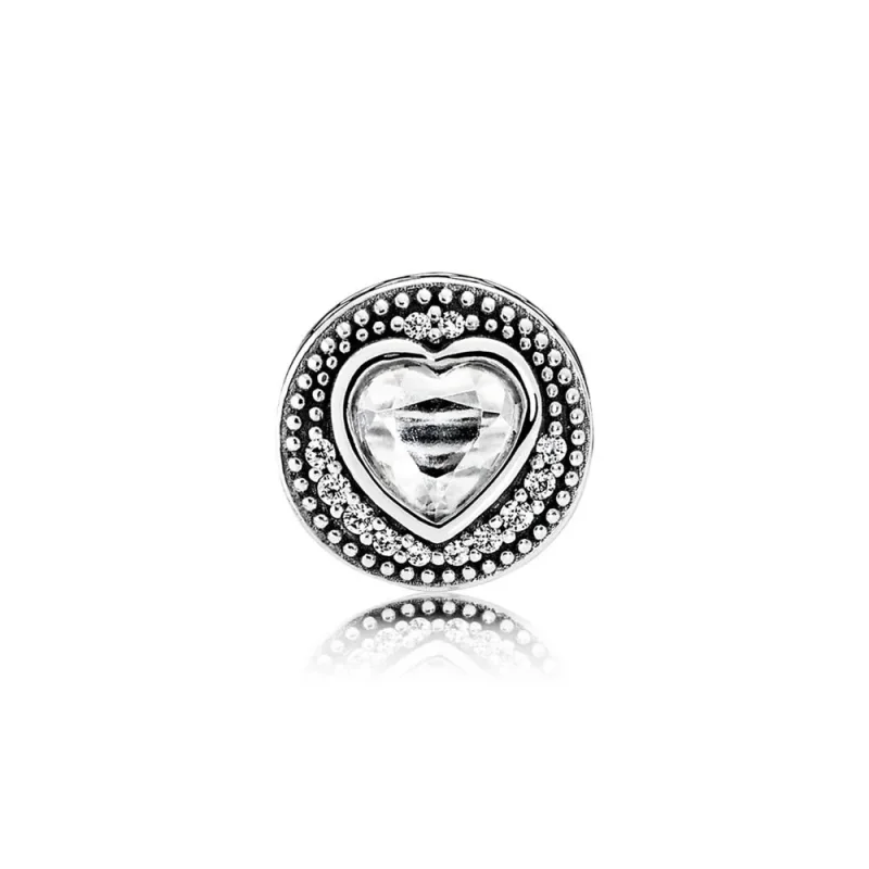 (slika za) PANDORA Passion, Clear Cz Charm - 796081CZ - Slika izdelka