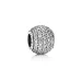 PANDORA Pavé obesek Pretty Ball - 791051CZ