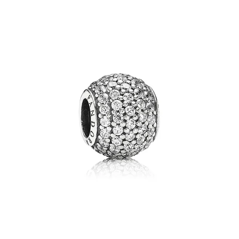 (slika za) PANDORA Pavé obesek Pretty Ball - 791051CZ - Slika izdelka