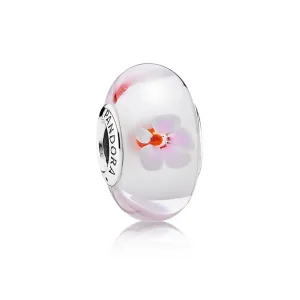 (slika za) PANDORA Pink Cherry Blossom Murano Perla - 790947