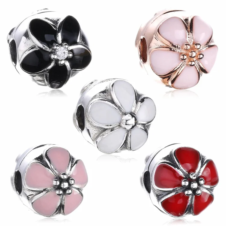 PANDORA Pink češnjev cvet Sponka - 791041EN40