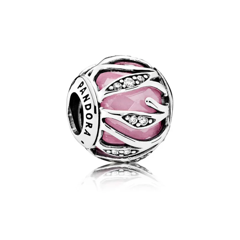 (slika za) PANDORA Pink Nature's Radiance Charm - 791969PCZ
