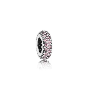 (slika za) PANDORA Pink Pavé Inspiration Spacer Charm - 791359PCZ