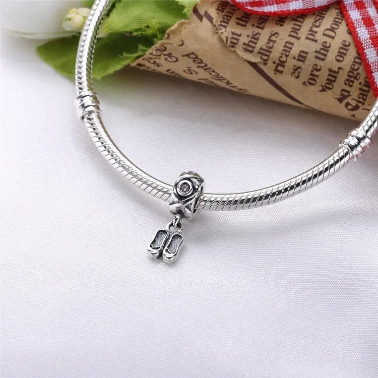 PANDORA Plesalski čevlji Viseči, roza cz - 790520PCZ