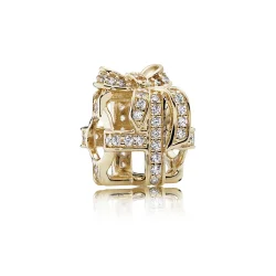 PANDORA Popolnoma zavito darilno odprto obesek - 750839CZ