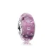 PANDORA Purple Fizzle Murano Bead - 791616CZ PANDORA Purple Fizzle Murano Bead - 791616CZ