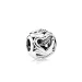 PANDORA Ribbons of Love Charm, prozoren CZ - 792046CZ