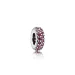 PANDORA Royal Red Pavé Inspiration Distančnik - 791359CZR PANDORA Royal Red Pavé Inspiration Distančnik - 791359CZR