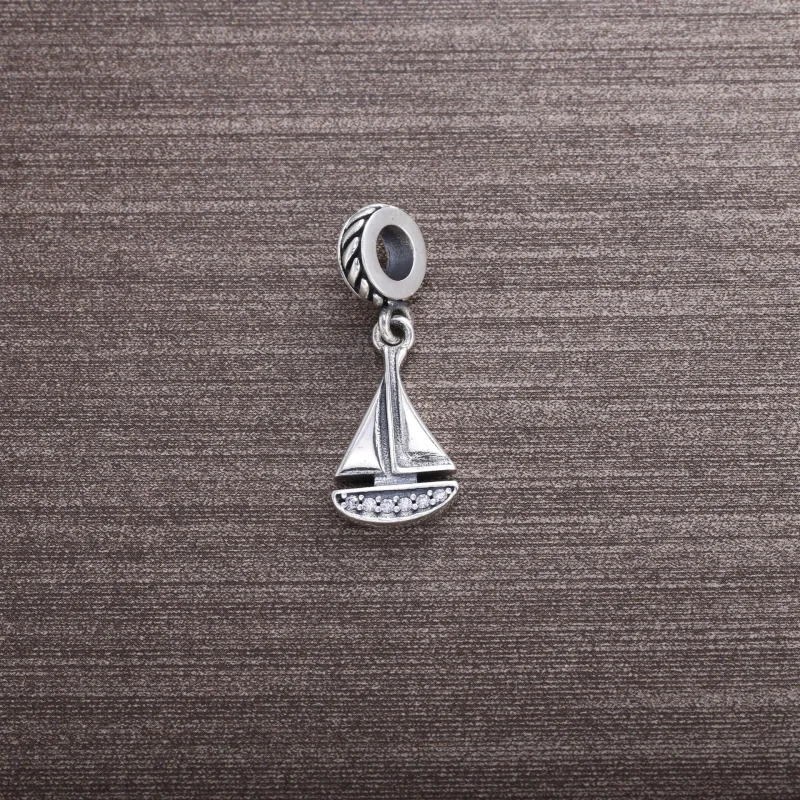 (slika za) PANDORA Sail Away, prozoren obesek Cz - 791138CZ - Ogled 2