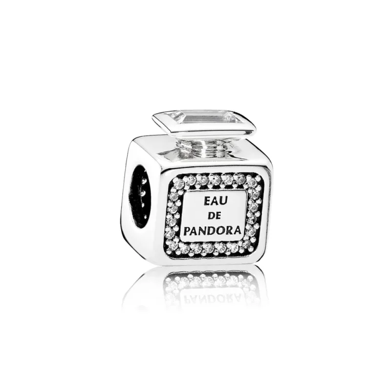 (slika za) PANDORA Signature Scent Charm - 791889CZ - Slika izdelka