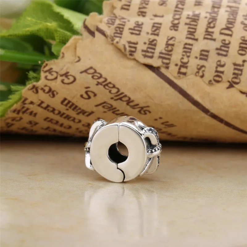 (slika za) PANDORA sijoča sponka za pentljo, prozorna CZ - 797304CZ - Ogled 3