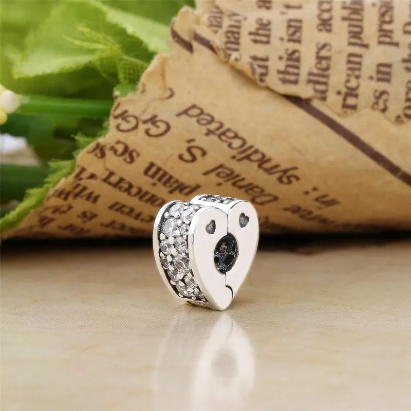 (slika za) PANDORA Sparkling Arcs of Love sponka, prozorna CZ - 797020CZ - Ogled 3