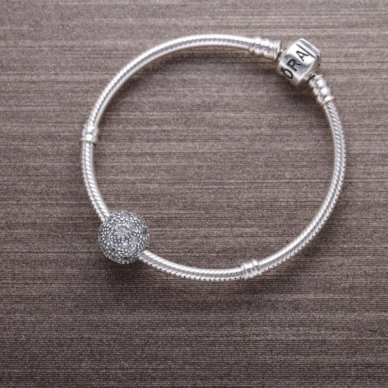 (slika za) PANDORA sponka Cosmic Stars - 791286CZ - Ogled 3