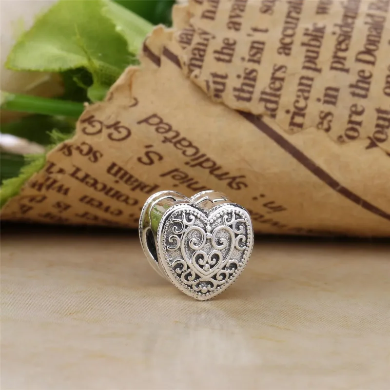 (slika za) PANDORA Sponka Enchanted Heart - 797024 - Ogled 3