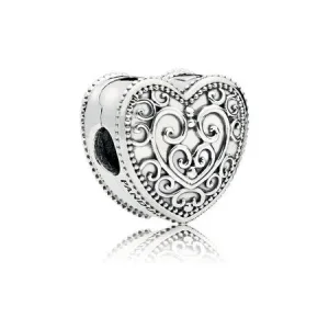 (slika za) PANDORA Sponka Enchanted Heart - 797024
