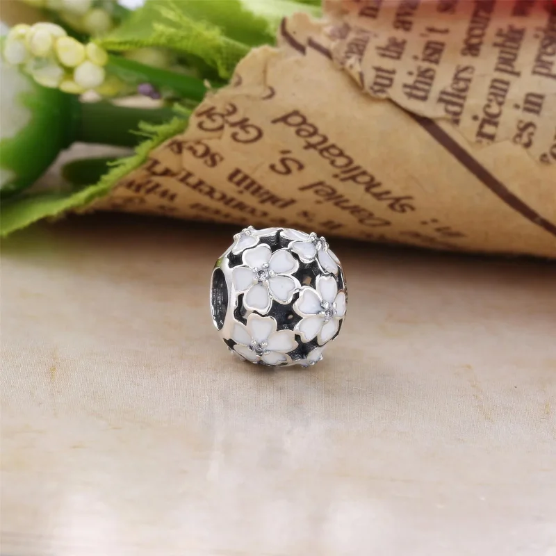 (slika za) PANDORA Sponka češnjev cvet - 791826EN40 - Ogled 2