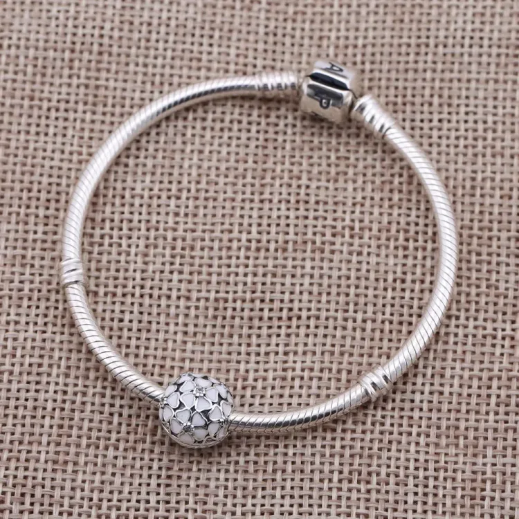 PANDORA Sponka češnjev cvet - 791826EN40