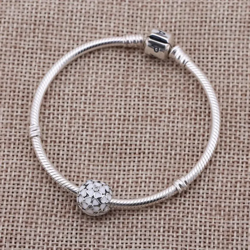 (slika za) PANDORA Sponka češnjev cvet - 791826EN40 - Ogled 7