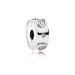 PANDORA Sponka Explosion of Love, Fancy Fuchsia Pink Clear CZ - 796591FPC PANDORA Sponka Explosion of Love, Fancy Fuchsia Pink Clear CZ - 796591FPC