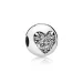 PANDORA Sponka Heart of Winter, prozorna CZ - 796388CZ