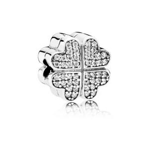 (slika za) PANDORA sponka Petals of Love - 791805CZ
