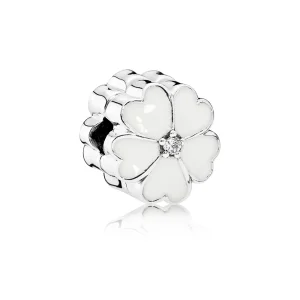 (slika za) PANDORA Sponka White Primrose - 791822EN12