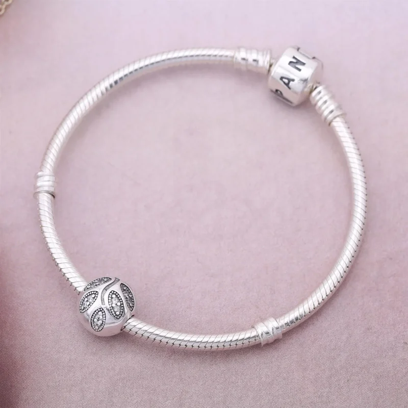 (slika za) PANDORA sponka za bleščeče liste - 791416CZ - Ogled 2