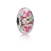PANDORA srebrni obesek Flower Garden Murano - 791652 PANDORA srebrni obesek Flower Garden Murano - 791652