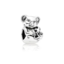 PANDORA Srebrni obesek Koala - 791951